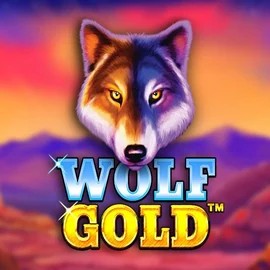 Wolf Gold online game logo by Pragmatic Play on tuuricasino-fi.com